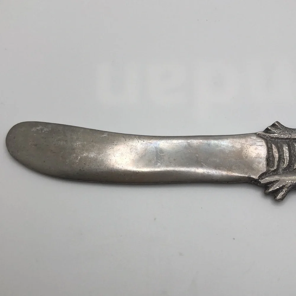 Cheese Spreader/Butter Knife with Frog Handle